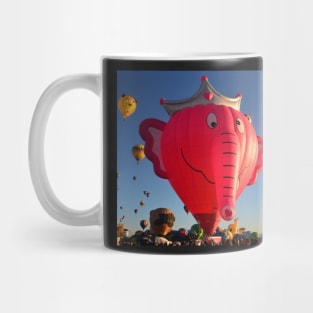 Pink Elephant at the fiesta Mug